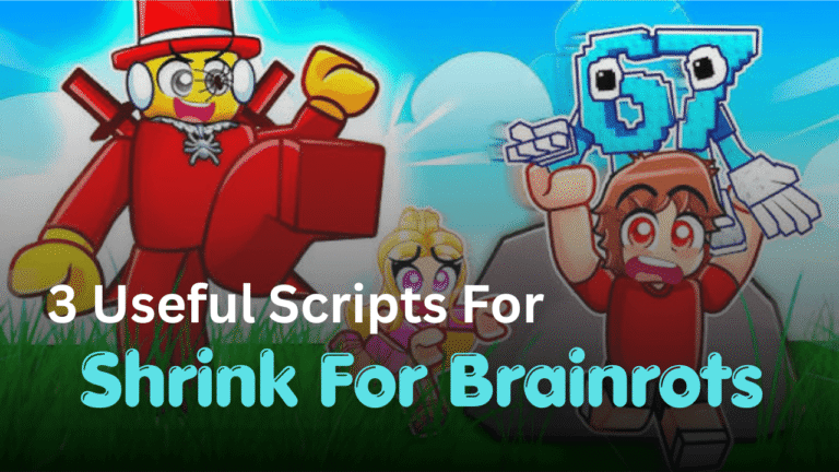 3 Useful Shrink For Brainrots Scripts - Auto Farm, Auto Equip Best & Teleport Features