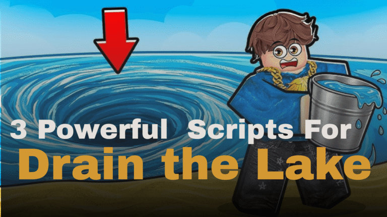 3 Powerful Drain the Lake Scripts - Auto Farm, Instant Win, Auto Fill Bucket & More