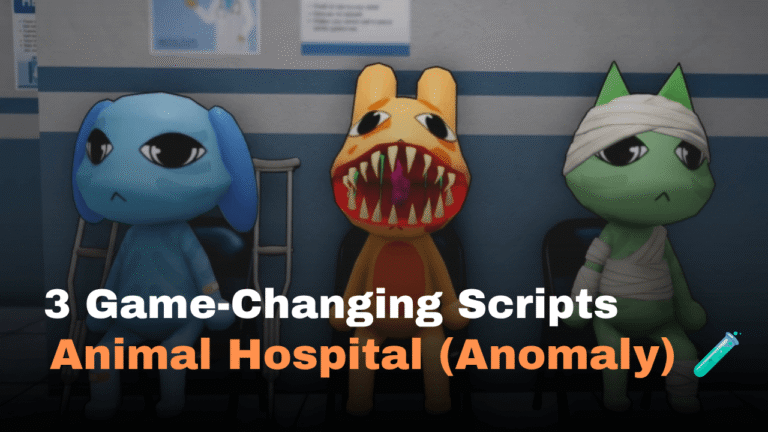 3 Game-Changing Animal Hospital (Anomaly) 🧪 Scripts - Auto Win, Patient Farm, ESP & More