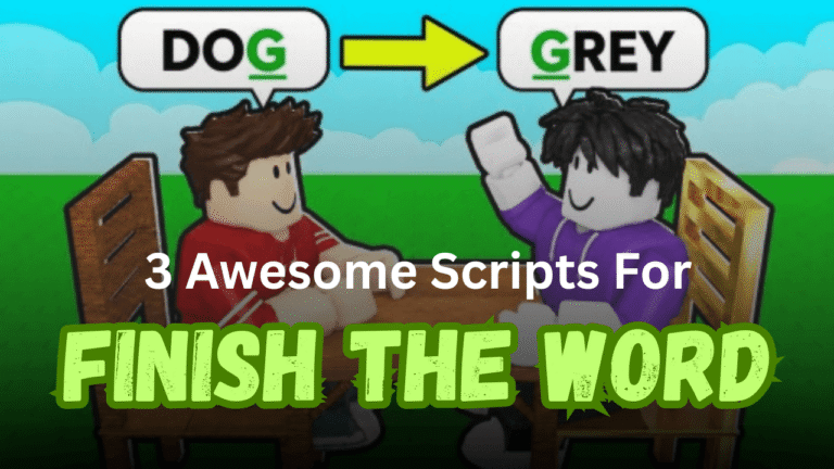 3 Awesome Finish The Word Scripts - Auto Answer, Auto Typing & Smart Word Features