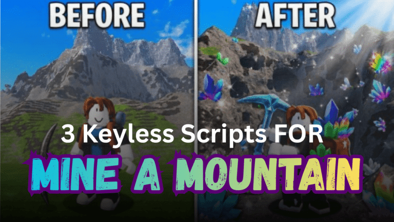 3 Keyless Mine a Mountain Scripts Pastebin (2026) - No Key, Auto Farm & ESP