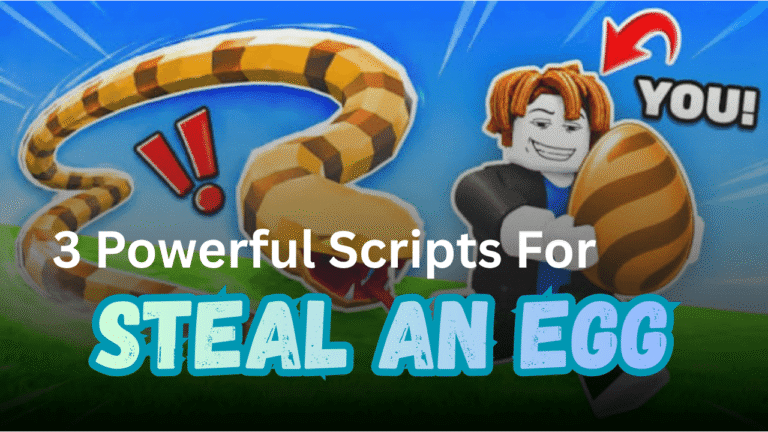 3 Powerful Steal An Egg Scripts Pastebin (2026) - Auto Farm, Fly & Cosmic