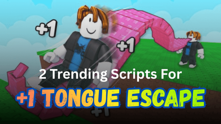 2 Trending +1 Tongue Escape Scripts Pastebin (2026) - Auto Farm, Auto Win, Auto Rebirth & No Key